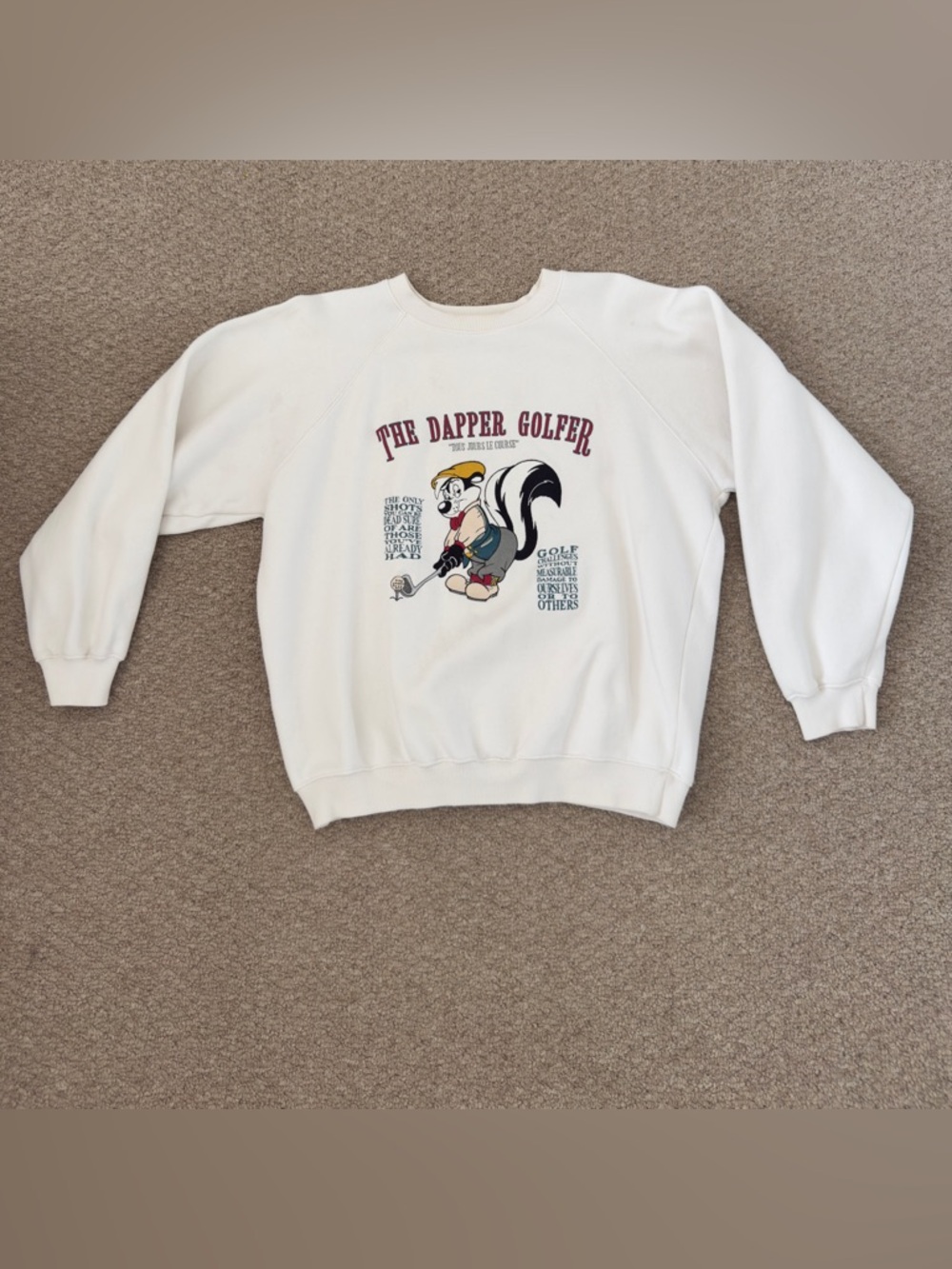 ACME The Dapper Golfer Vintage Crewneck
